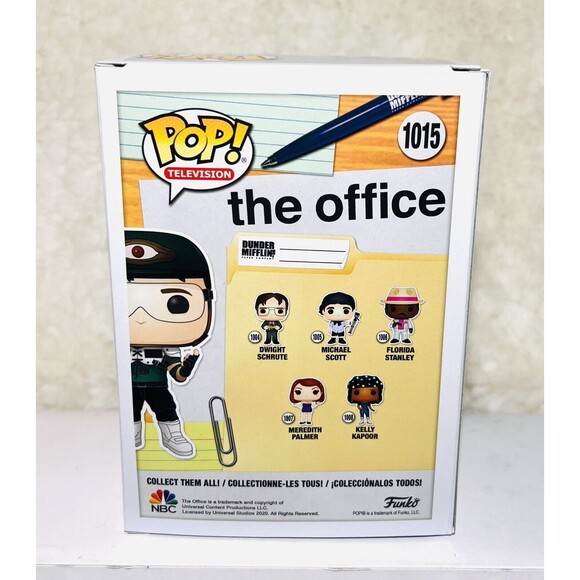 Funko Pop The Office Dwight Schrute as Recyclops #1015 Limited Edition 2020 SDCC - Picture 4 of 7